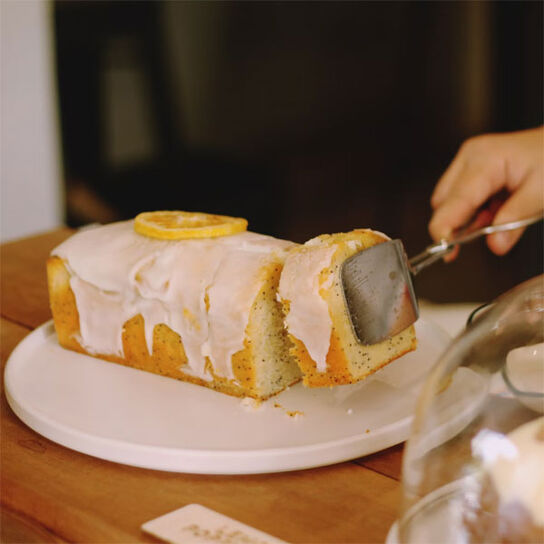 Фото как испечь Вкусный Классический Лимонный Кекс с Глазурью - Простой Рецепт на Молоке в Духовке