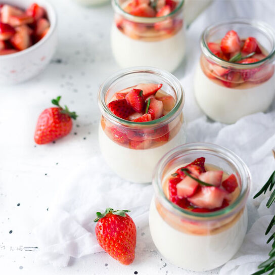 Фото вкусная и нежная полезная ПП Кокосовая Панна Котта: на кокосовом молоке, без сахара и лактозы! ПП-рецепт