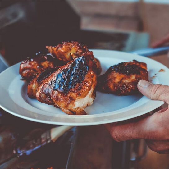 Фото как вкусно замариновать куриные бедра и окорочка в соевом соусе и горчице для шашлыка