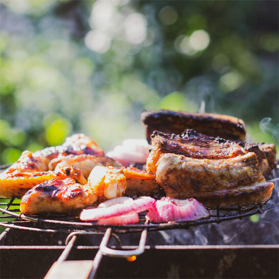 Фото лучший сочный и мягкий шашлык из говядины с маринадом