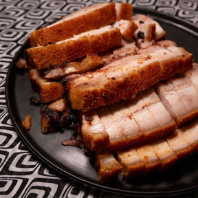 Фото Как Запечь Мясо (Свиная грудинка) в Духовке Целым Куском