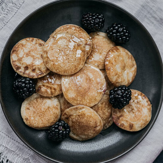 Фото Пышные и Вкусные Оладьи из Овсянки и Банана - БЕЗ сахара и яиц: полезное угощение для здорового питания