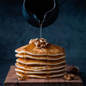 Фото Банановые Панкейки на Кефире БЕЗ яиц: простой рецепт на завтрак