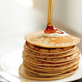 Фото Диетические Овсяные Панкейки на Молоке: рецепт с фото