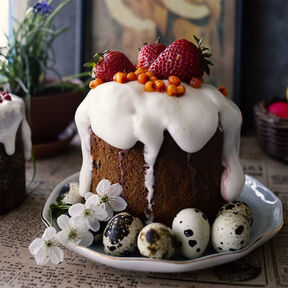 Фото Самый простой и быстрый Пасхальный Кулич: Паска