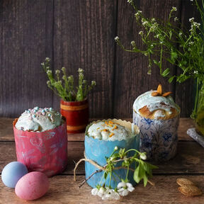 Фото Самый вкусный бездрожжевой кулич на сметане