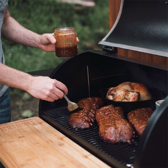 Фото как сделать и приготовить Домашний Соус Барбекю для мясных блюд, свиных ребрышек, куриных крылышек: рецепт приготовление ароматного соуса для гриля