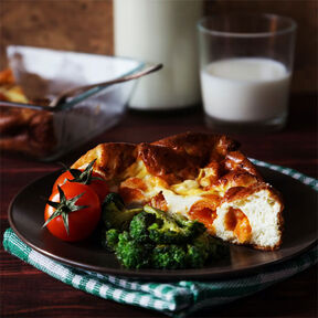 Фото Почему падает омлет в духовке?